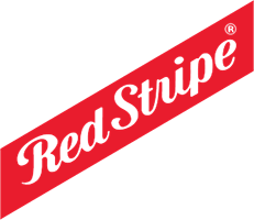 red stripe logo